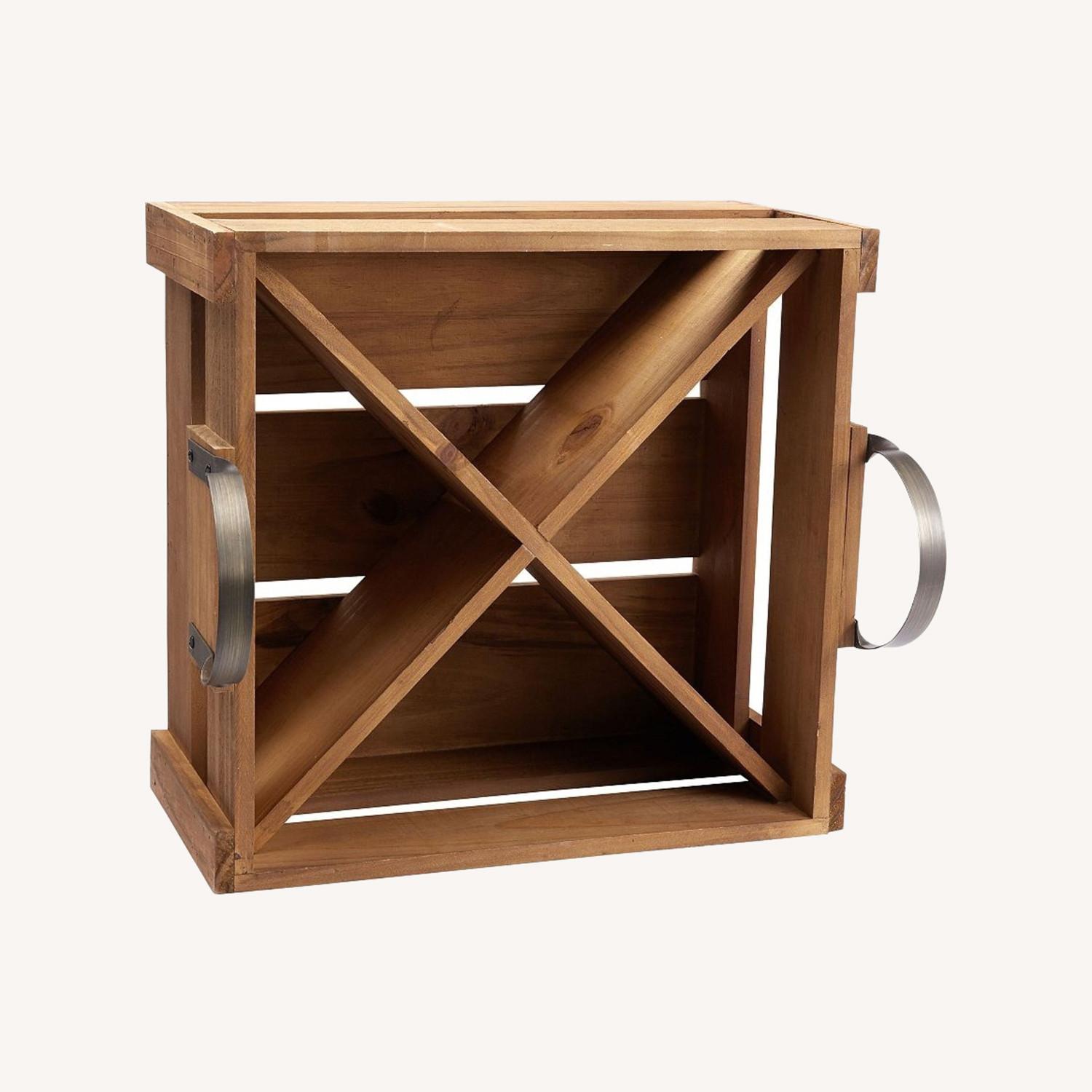 Pottery Barn Founders Collection Wine Rack - image-0