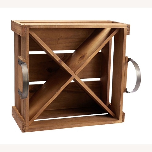 Used Pottery Barn Founders Collection Wine Rack for sale on AptDeco