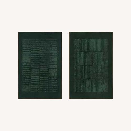 Used Set of 2 Abstract Paintings for sale on AptDeco