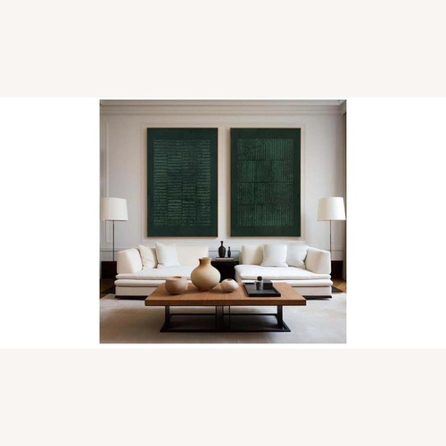 Used Set of 2 Abstract Paintings for sale on AptDeco