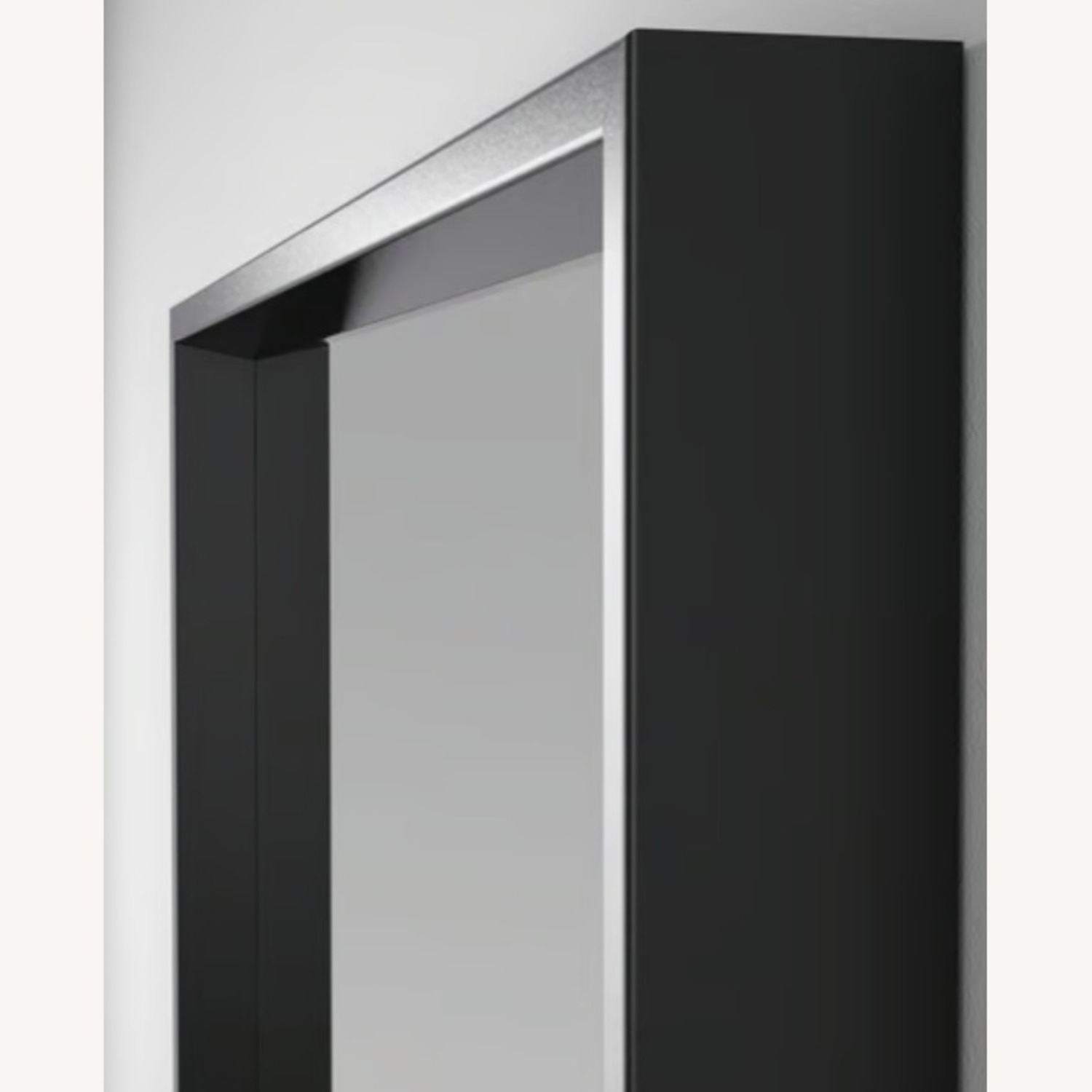 IKEA Nissedal Black Glass Wall Mirror - image-3