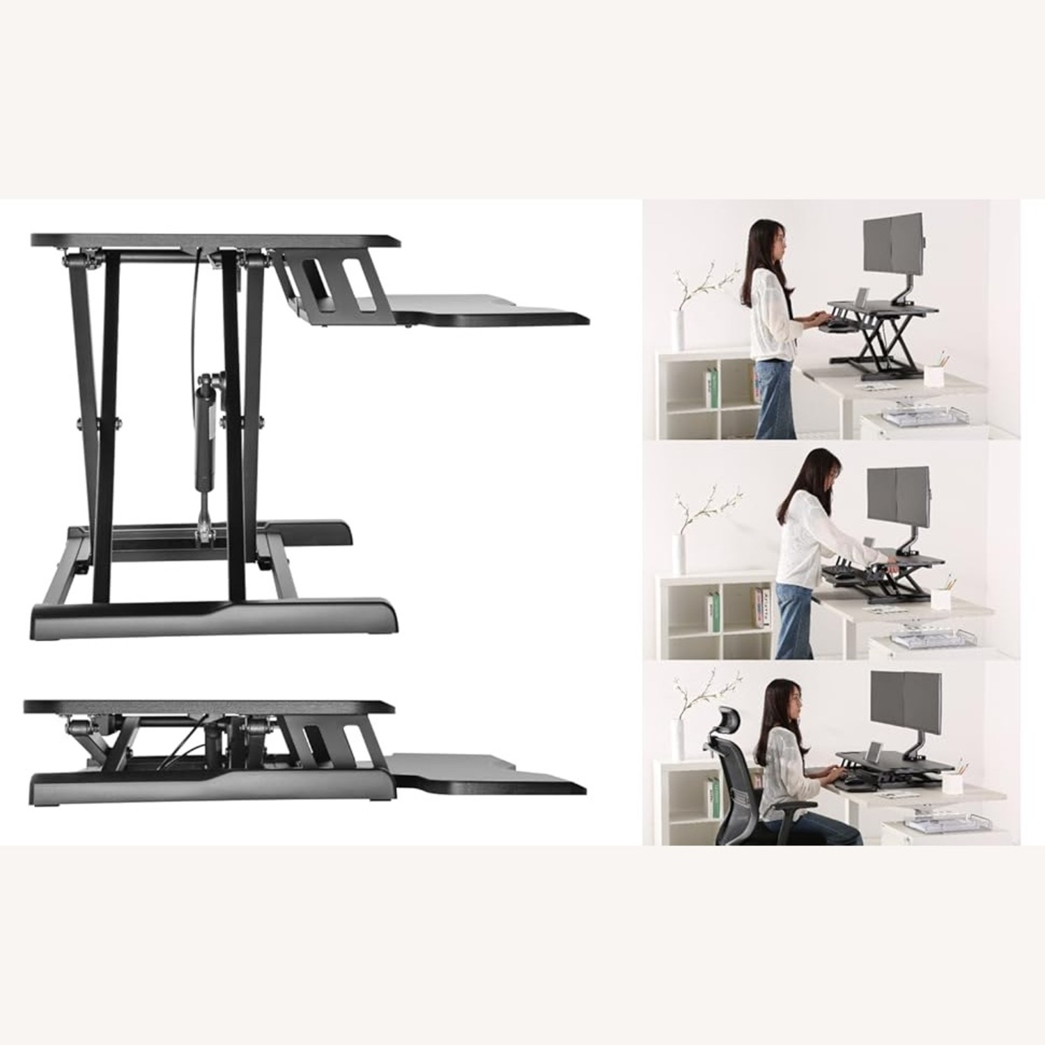 AVLT 37" Classic Standing Desk Converter - image-1