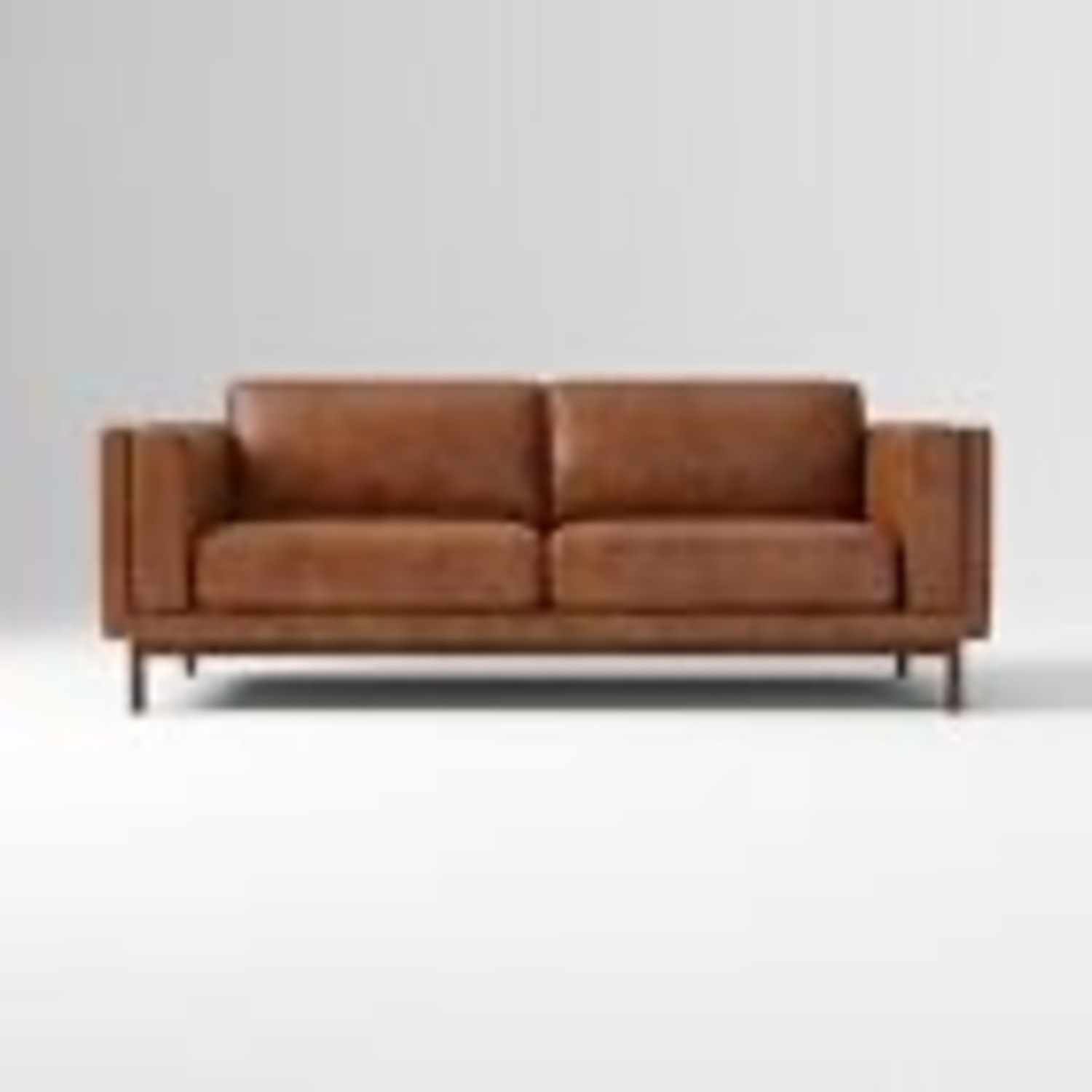  West Elm Dekalb 85” Genuine Leather Sofa  - image-5