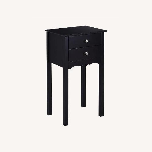 Used Amazon Night Stand / Side Table with 2 Drawers for sale on AptDeco