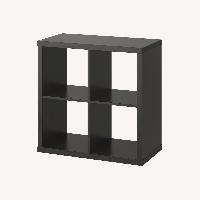 IKEA Kallax Shelves Cube Black-Brown