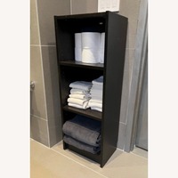 IKEA Dark Brown Wood Bookcase