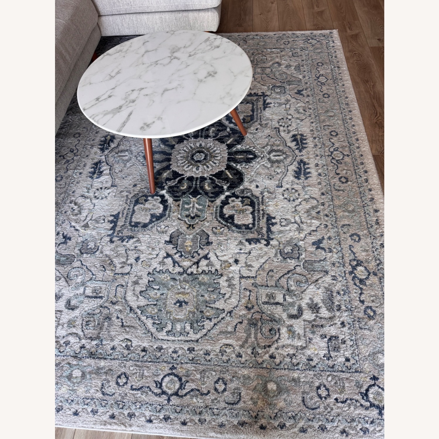 Article Blue Area Rug 5' x 8' - image-2