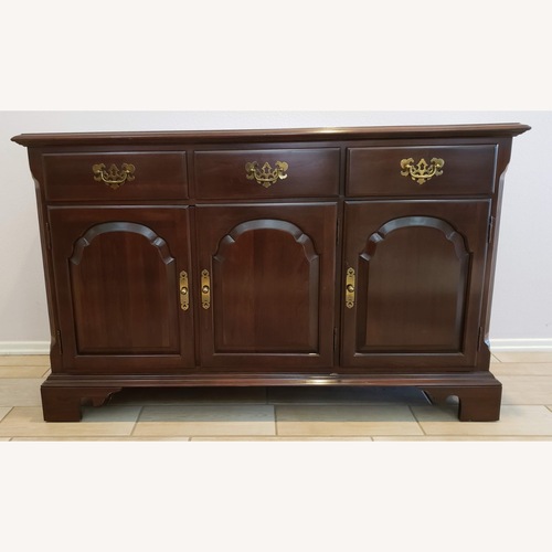 Used Vintage Ethan Allen Georgian Court Server Buffet for sale on AptDeco