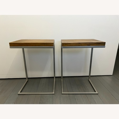 Used Room & Board Portica C-Shaped End Table (2x) for sale on AptDeco