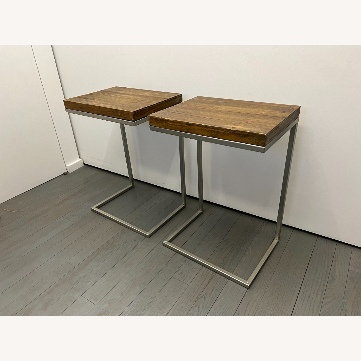 Room & Board Portica C-Shaped End Table (2x) - image-7