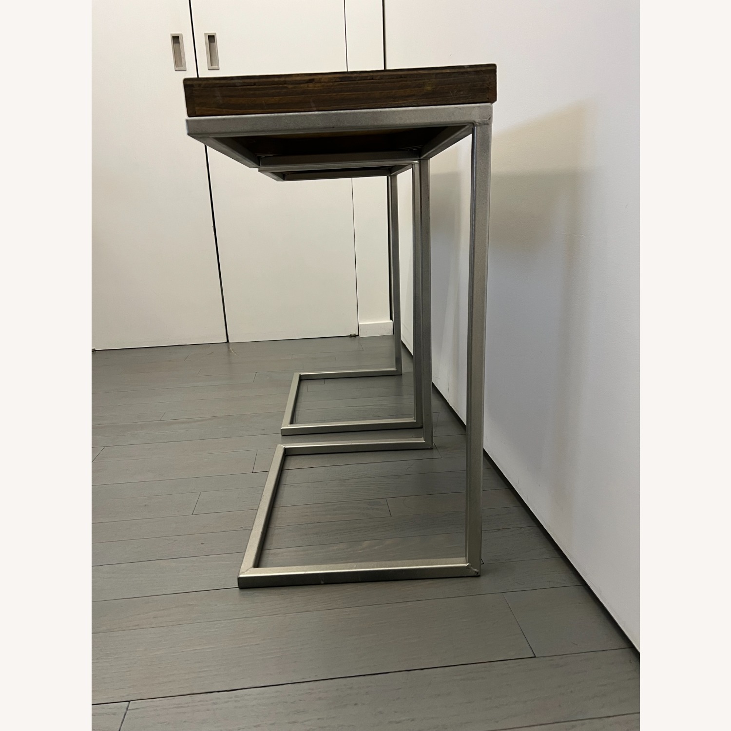 Room & Board Portica C-Shaped End Table (2x) - image-3