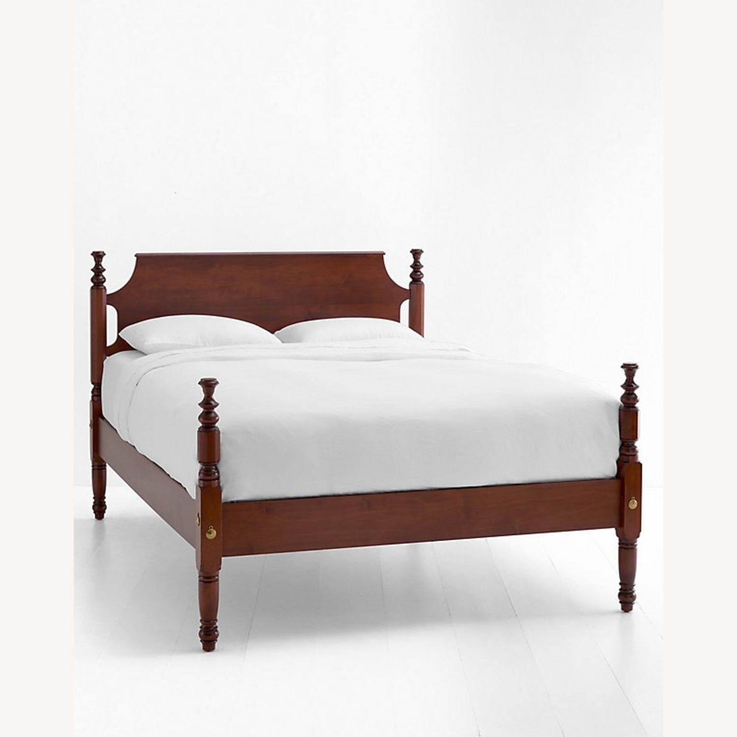 Garnet Hill Solid Maple Double (Full) Bed - image-1