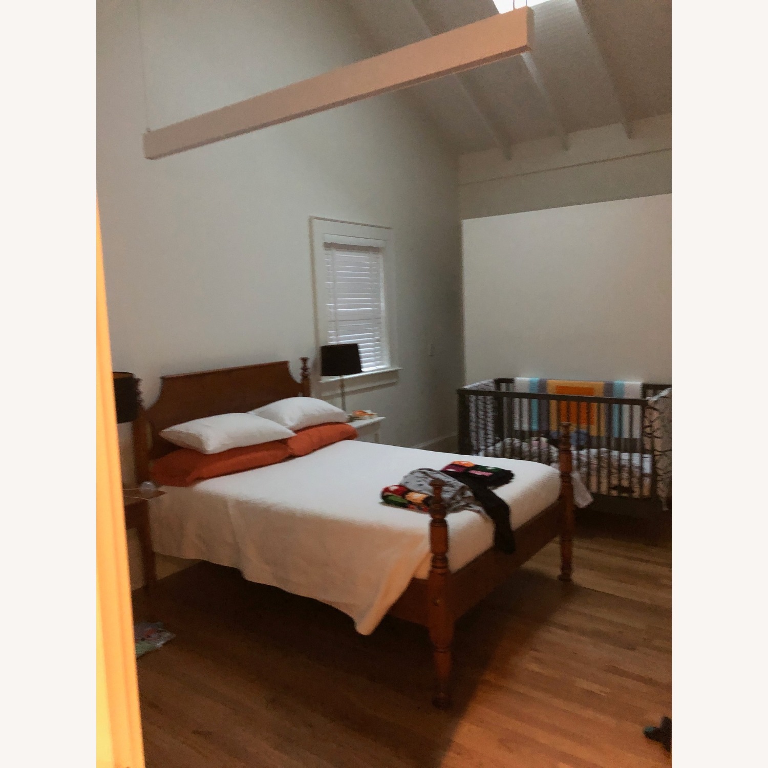 Garnet Hill Solid Maple Double (Full) Bed - image-4