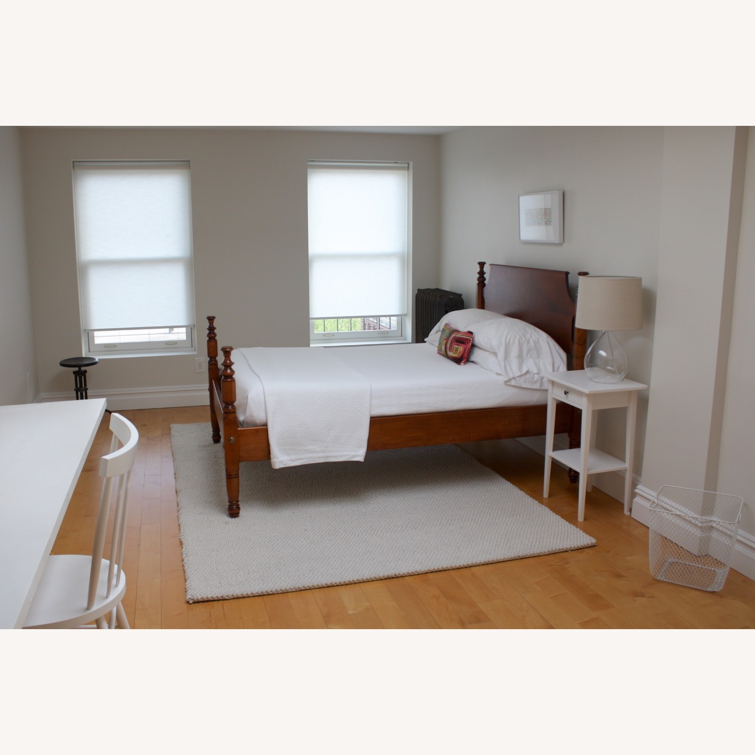 Garnet Hill Solid Maple Double (Full) Bed - image-2