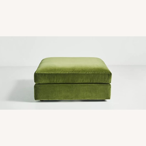 Used Anthropologie Denver Two-Piece Sectional + Ottoman for sale on AptDeco