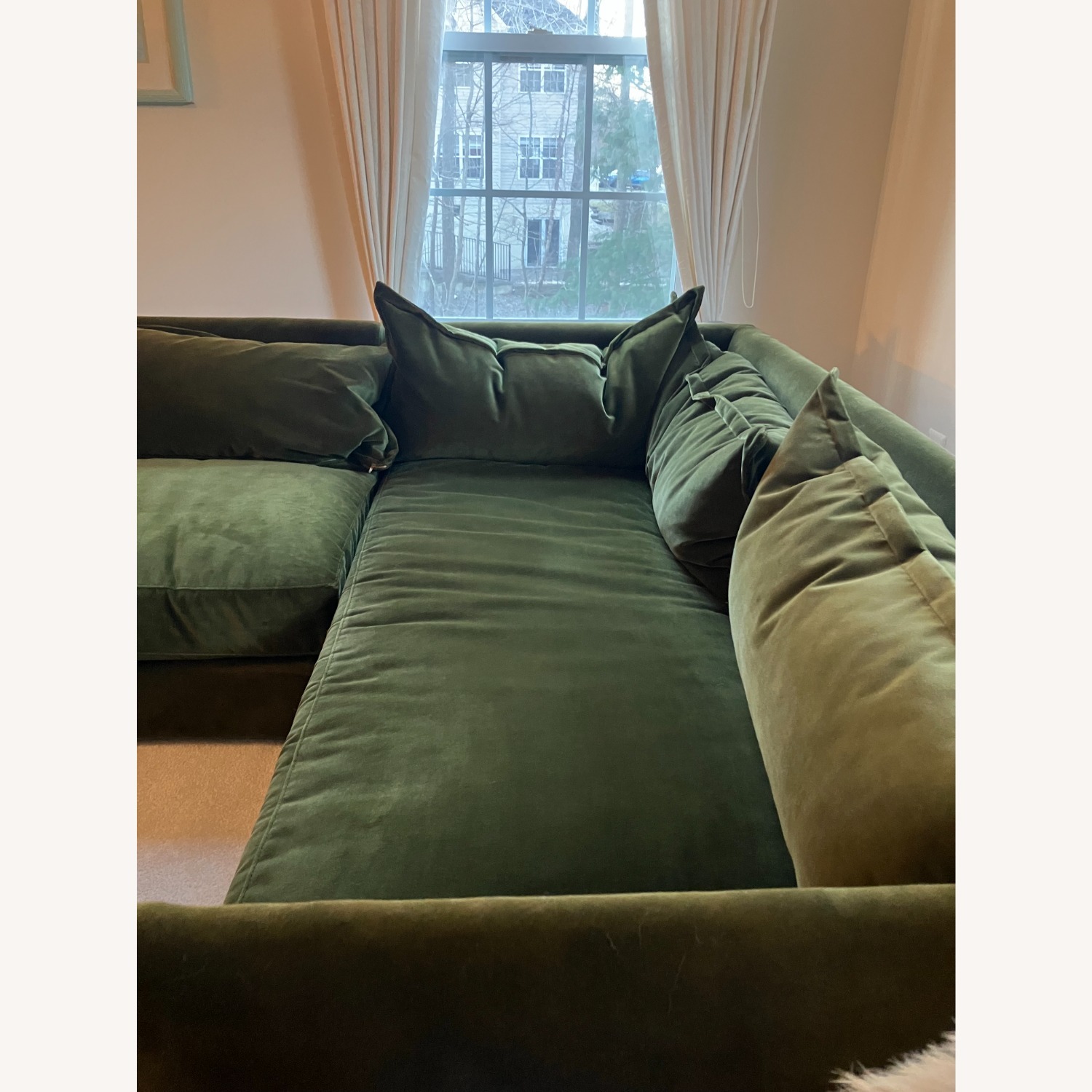 Anthropologie Denver Two-Piece Sectional + Ottoman - image-3