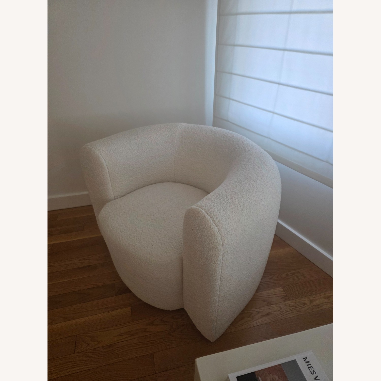 Crate & Barrel Leanne Ford White Accent Chair - image-2