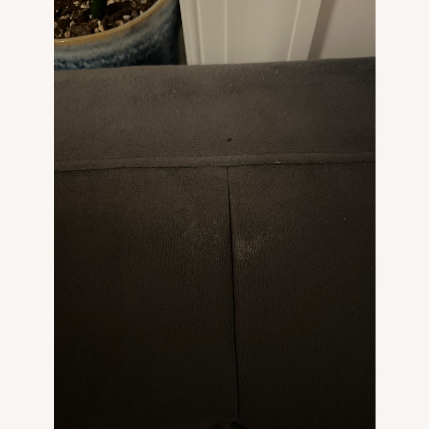  West Elm Rochester Queen Velvet Sleeper Sofa 72” - image-4