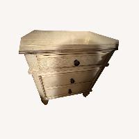 Ashley Furniture White Wood Nightstand