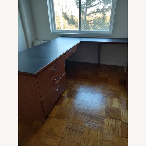 Used  Custom Cherry Desk for sale on AptDeco