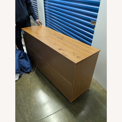 Used Home Depot Mid-Century 6-Drawer Castanho Dresser for sale on AptDeco