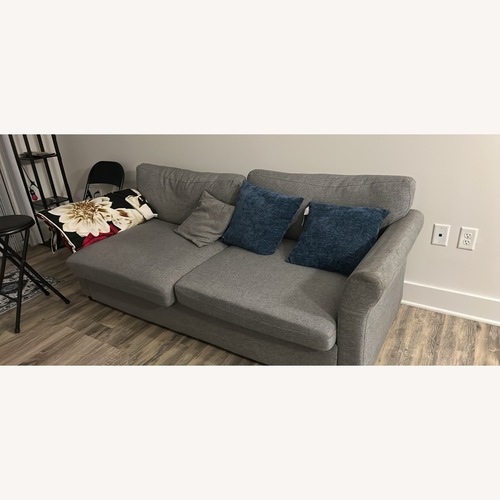 Used Sofa Two Seater Bluish Gray  for sale on AptDeco