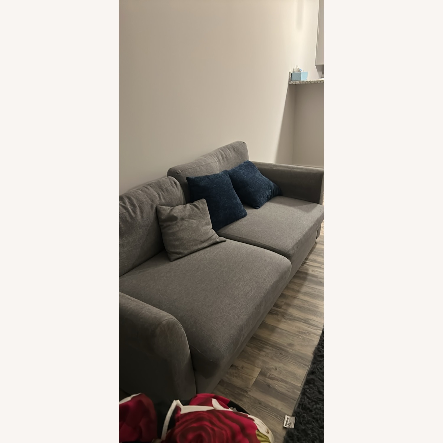 Sofa Two Seater Bluish Gray  - image-1