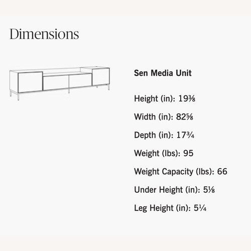 Used Treku Lauki Media Unit for sale on AptDeco