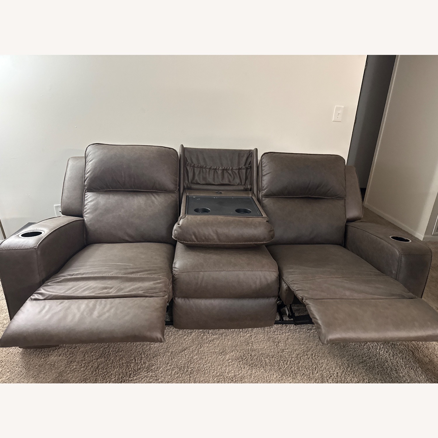 Ashley Furniture Light Brown 3+ Piece Sectional - image-8