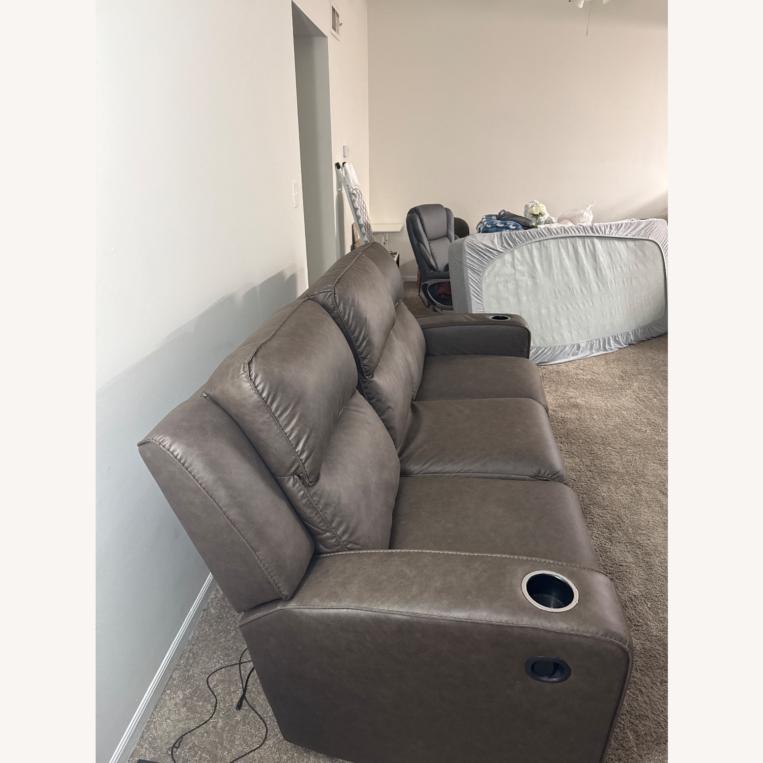 Ashley Furniture Light Brown 3+ Piece Sectional - image-3