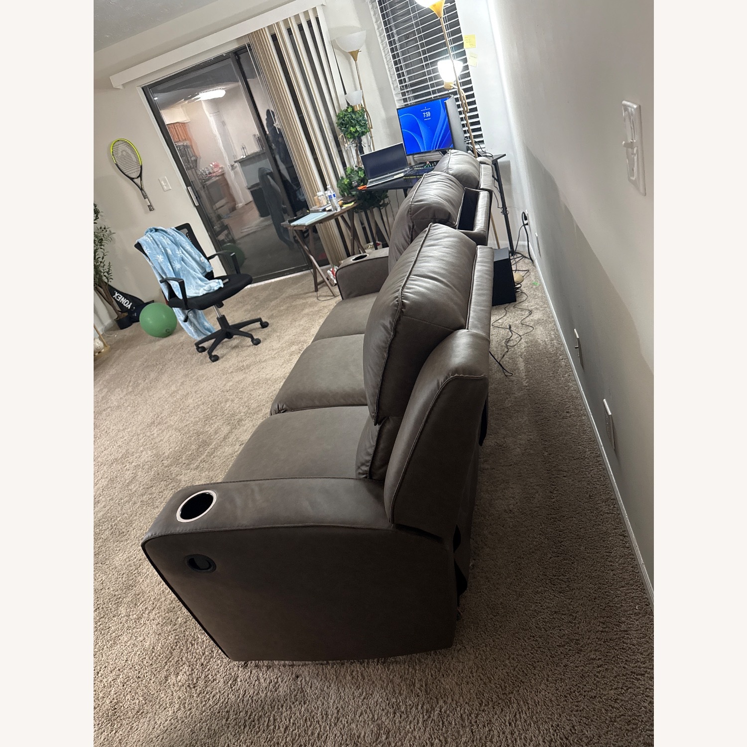 Ashley Furniture Light Brown 3+ Piece Sectional - image-5