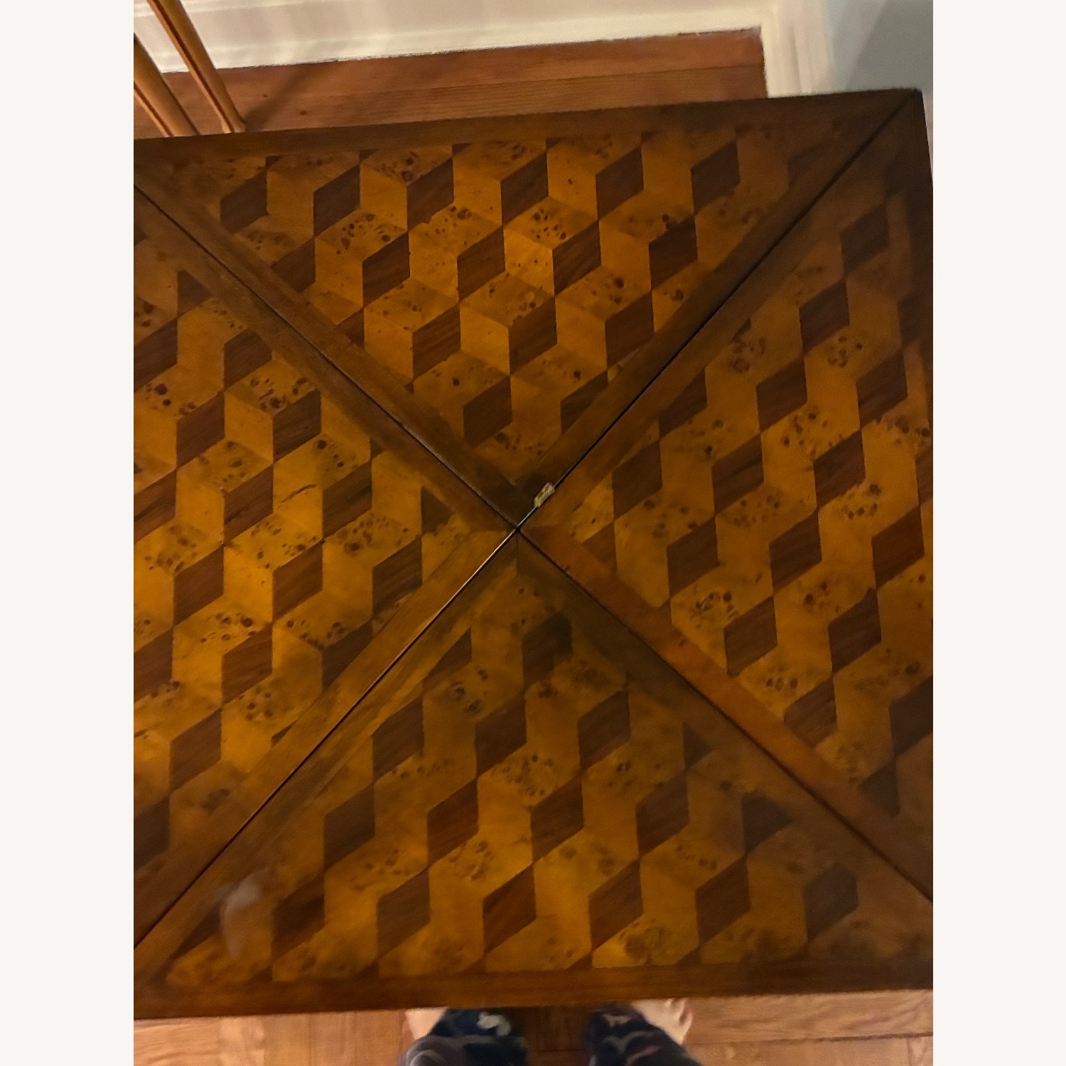 Vintage/Antique Dark Brown Play Table - image-2