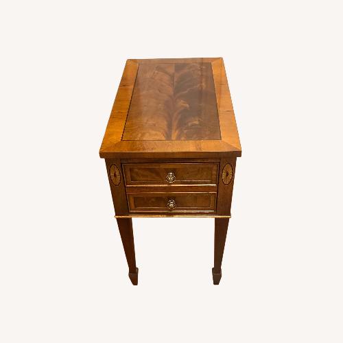 Used Vintage/Antique Light Brown Side Table for sale on AptDeco