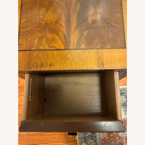 Used Vintage/Antique Light Brown Side Table for sale on AptDeco