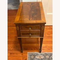 Vintage/Antique Light Brown Side Table