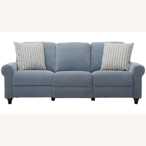 Used Raymour & Flanigan Light Gray 3+ Seater Sofa for sale on AptDeco