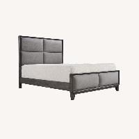 CrownMark Furniture Dark Brown Queen Bed