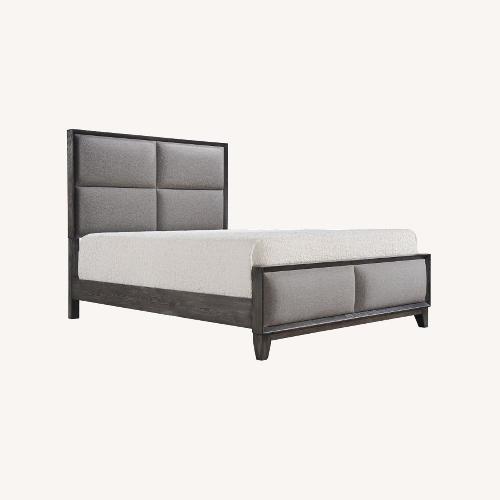 Used CrownMark Furniture Dark Brown Queen Bed for sale on AptDeco