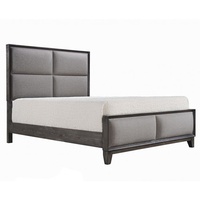 CrownMark Furniture Dark Brown Queen Bed