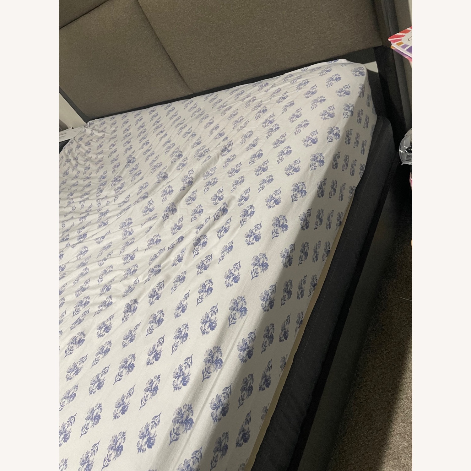 CrownMark Furniture Dark Brown Queen Bed - image-2