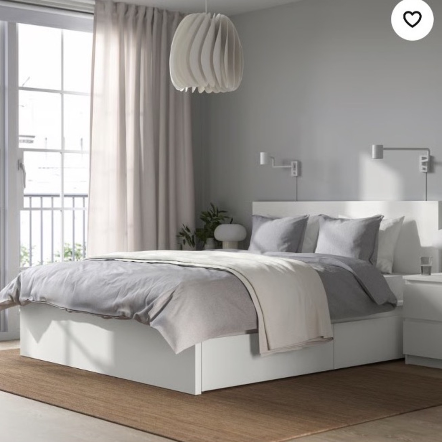IKEA Malm Storage Bed with 4 Drawers  - image-2