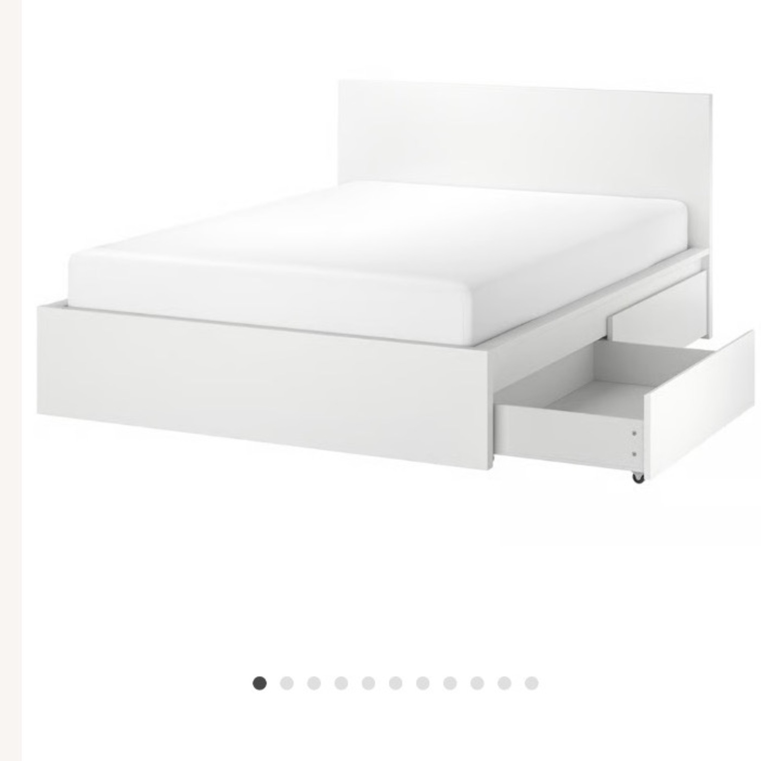 IKEA Malm Storage Bed with 4 Drawers  - image-1