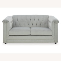 Ashley Furniture Light Gray Josanna Loveseat 