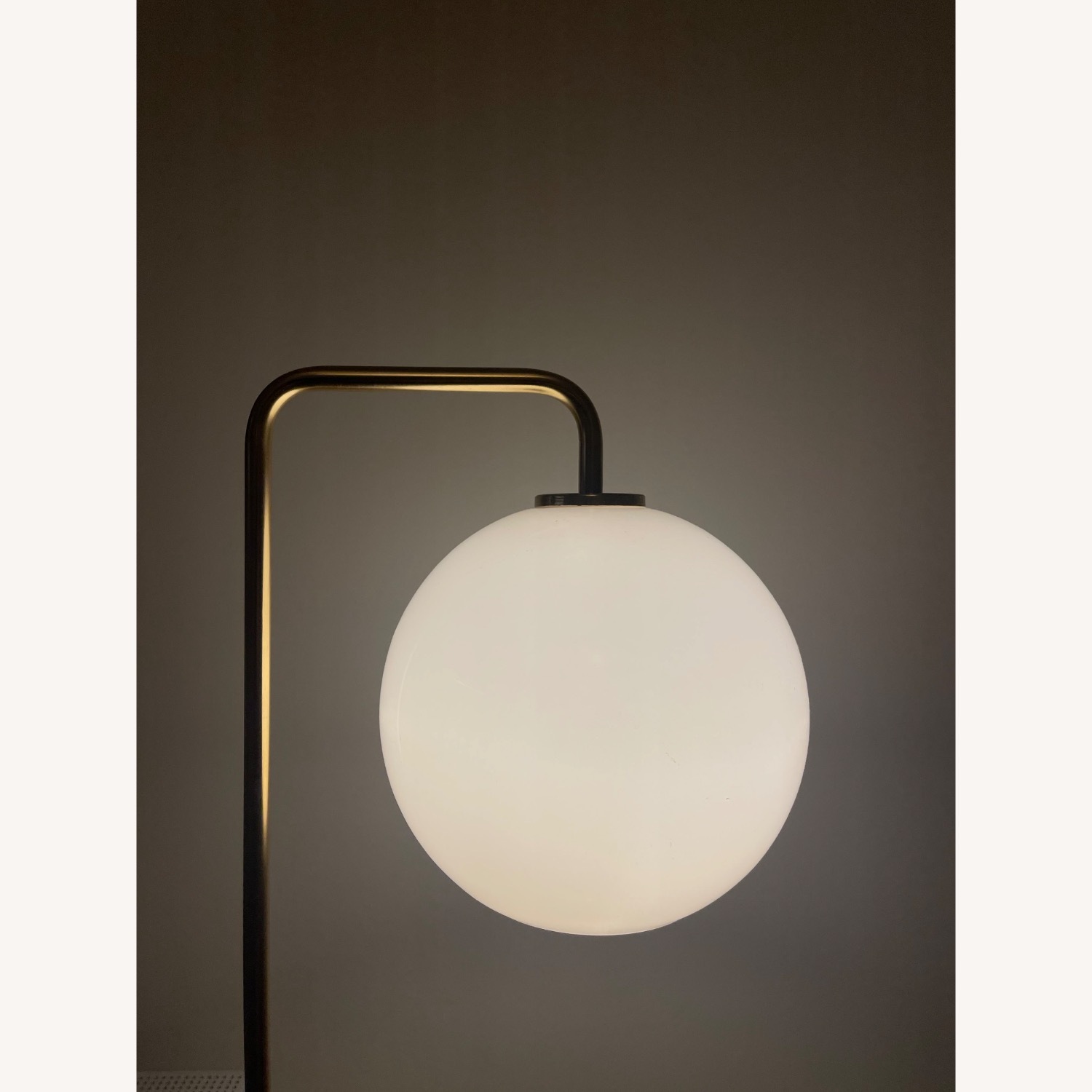 West Elm Gold Metal Floor Lamp - image-3