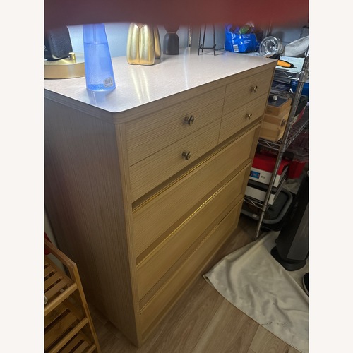 Used Vintage/Antique Mcm Natural Wood Dresser for sale on AptDeco