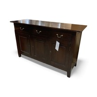 World Wide Interiors Solid Wood 3-Drawer Buffet