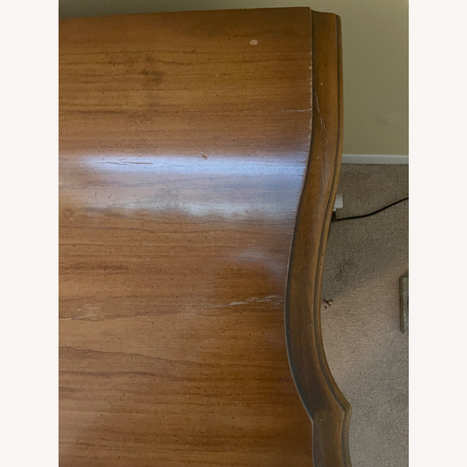 Vintage/Antique French Provincial Wood Nightstands - image-6