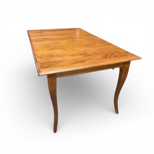 Used Solid Wood Cabriole Leg Dining Table for sale on AptDeco