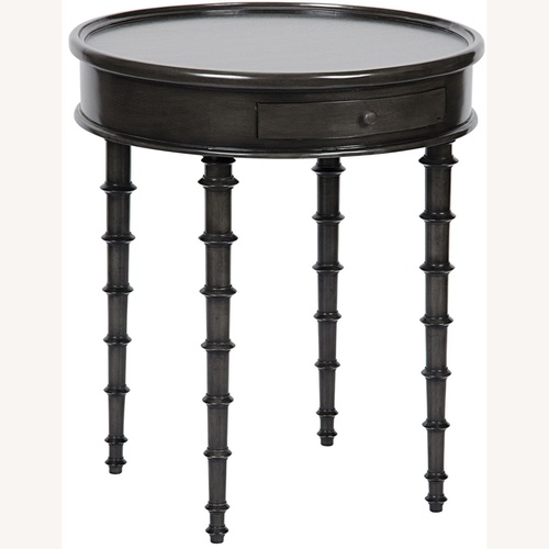 Used NOIR Furniture Dark Brown Wood Side Tables for sale on AptDeco