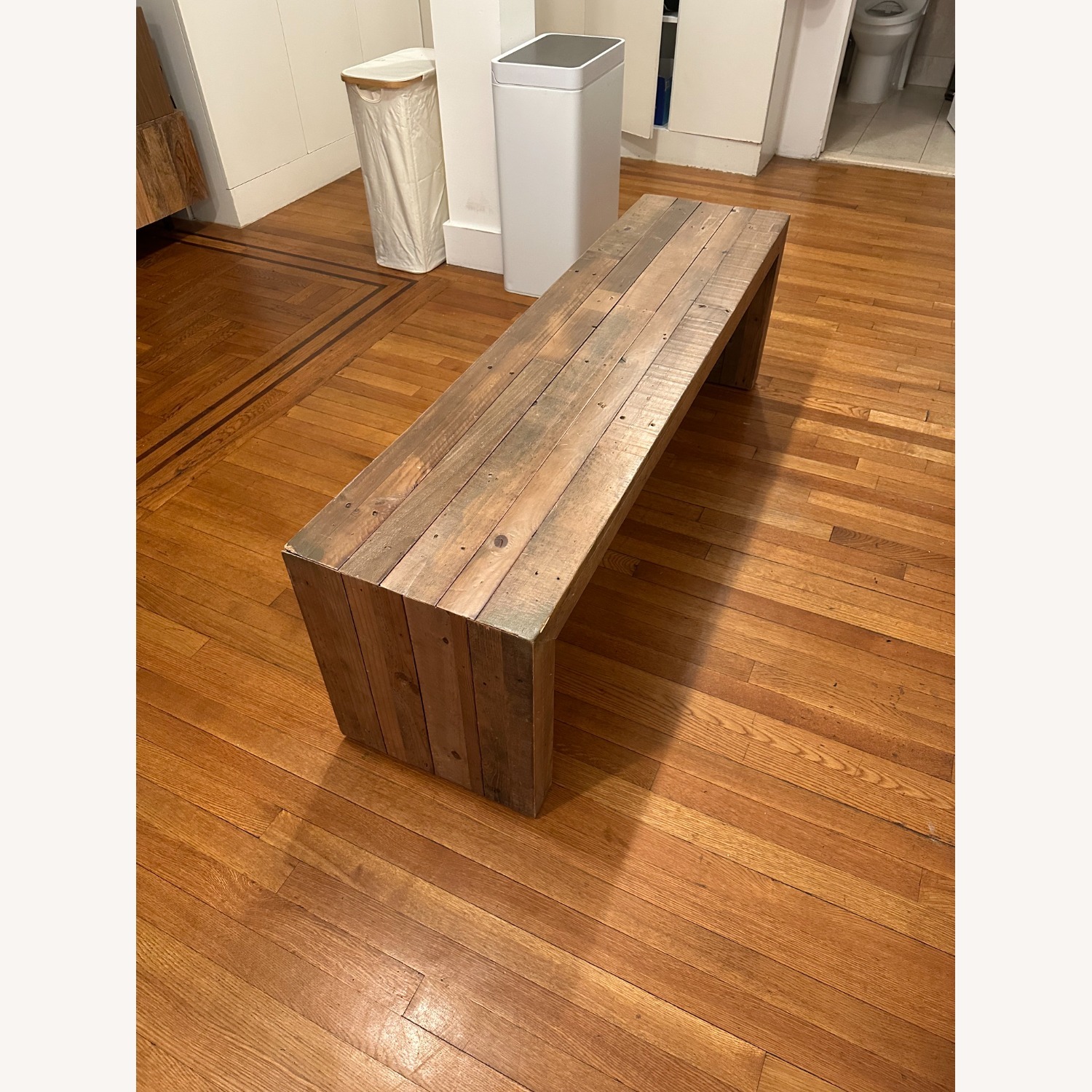 West Elm Emmerson Solid Wood Dining Bench 58" - image-2